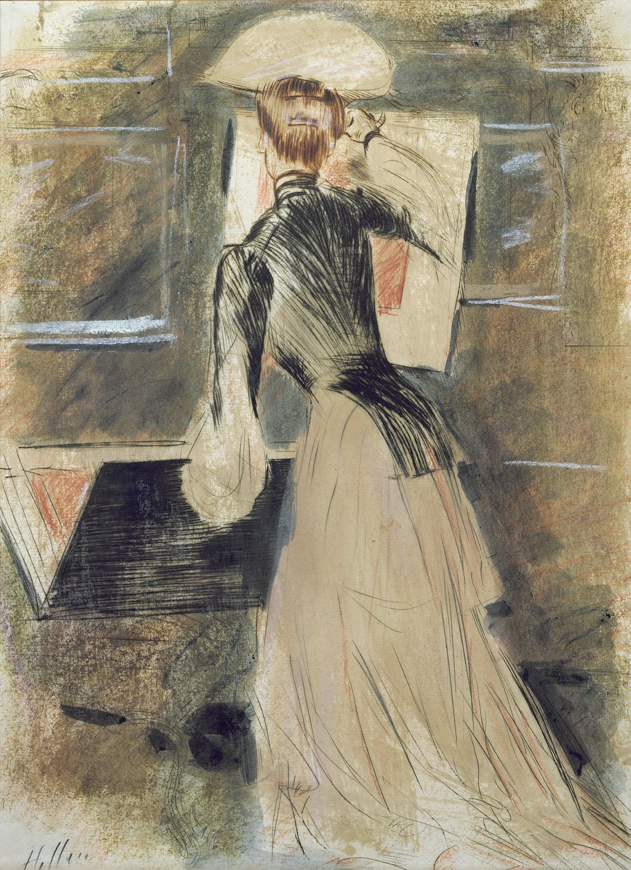 Madeleine Carlier tekijältä Paul Cesar Helleu