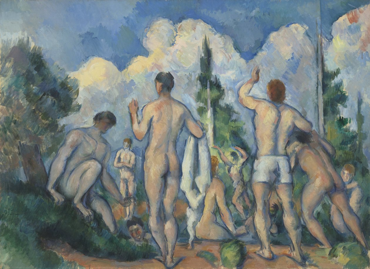 Uimarit tekijältä Paul Cézanne