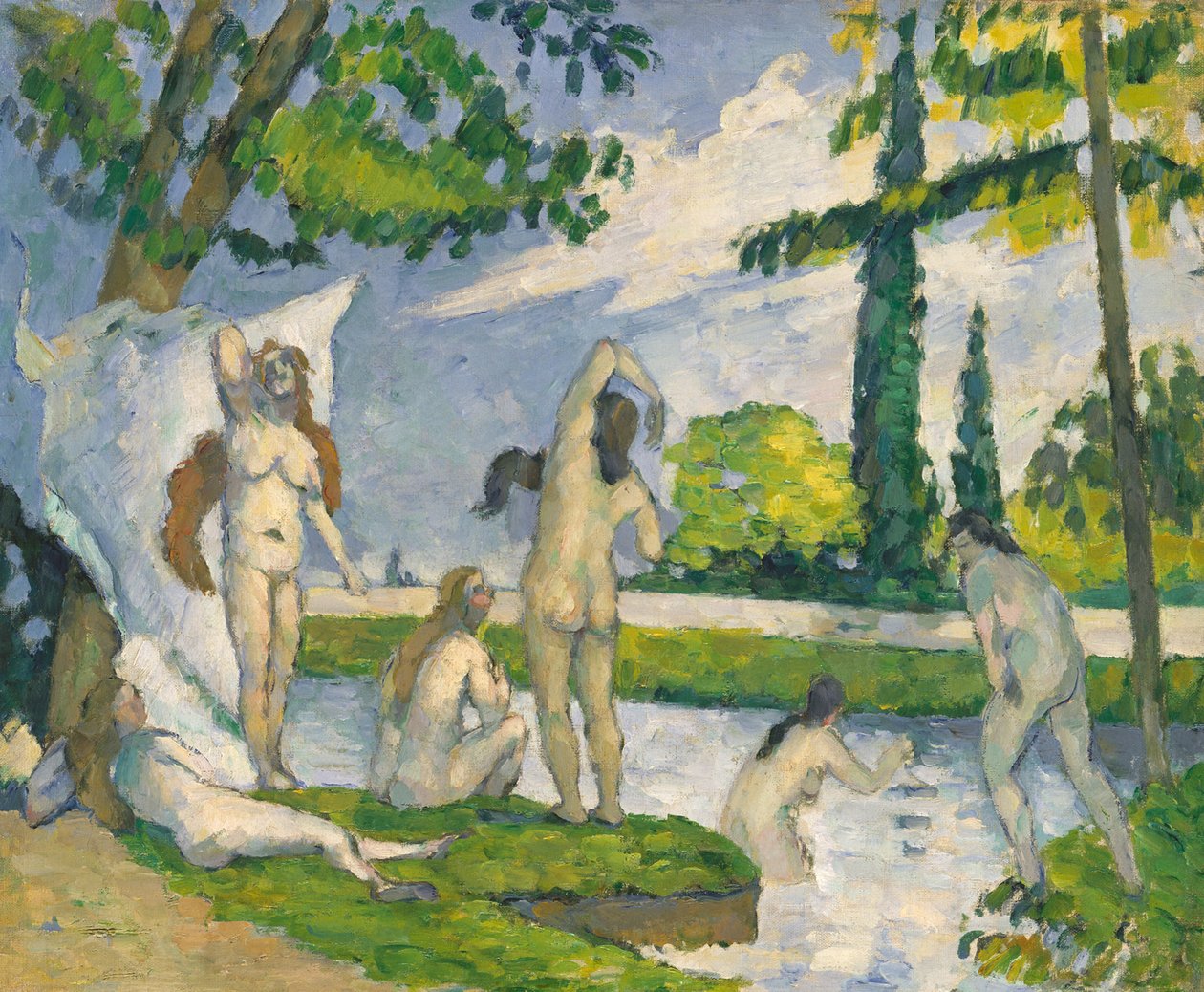 Uimarit tekijältä Paul Cézanne