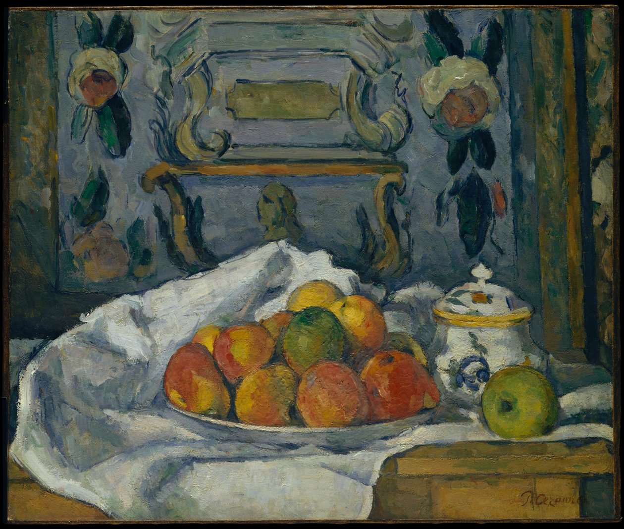 Omenalautanen tekijältä Paul Cézanne
