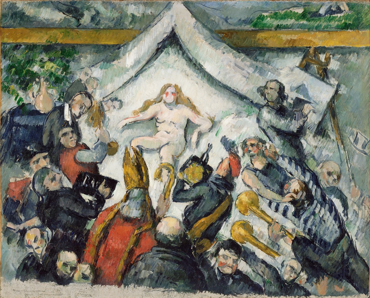 Ikuinen naisellinen tekijältä Paul Cézanne