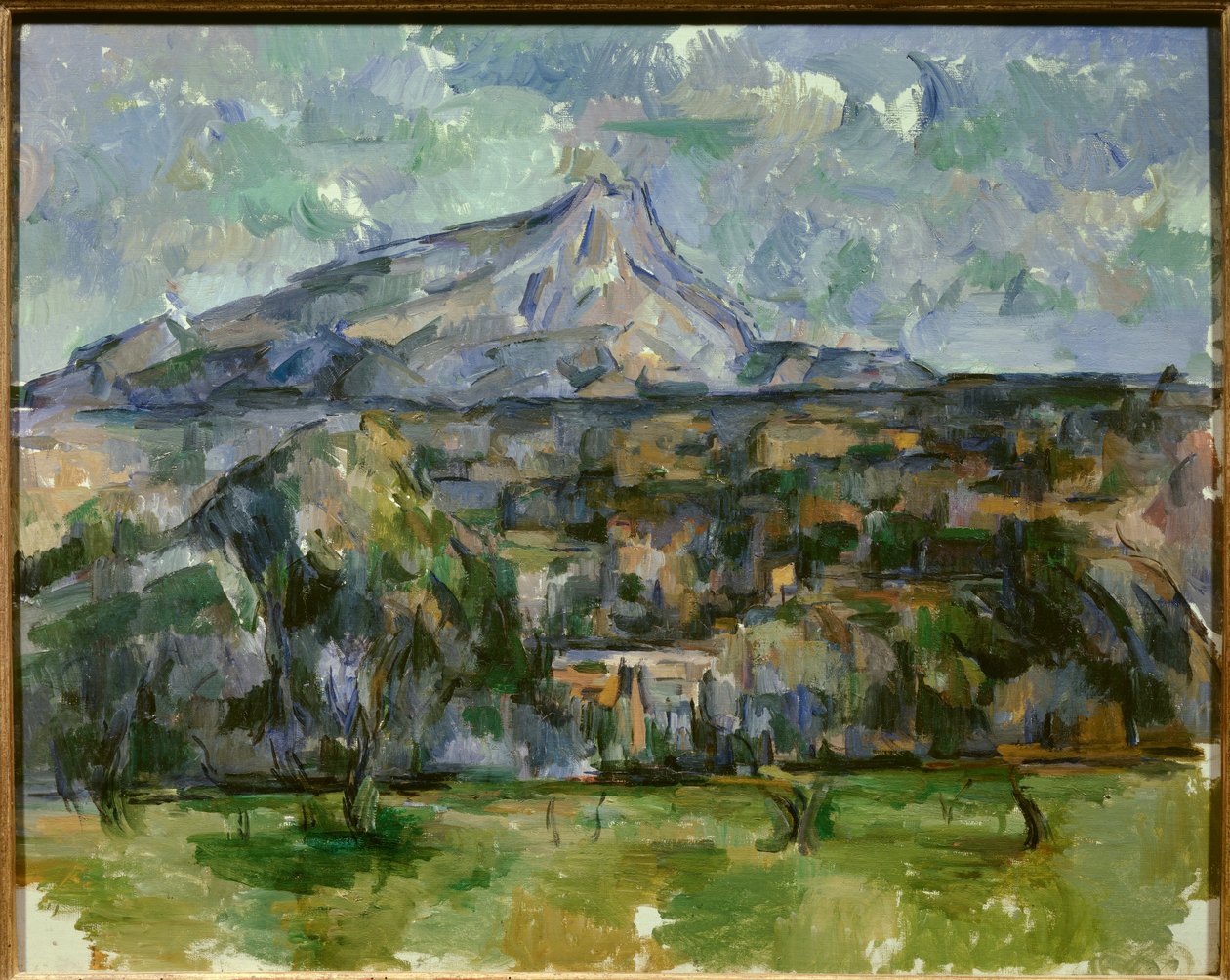 Pyhä Voiton vuori. Paul Cezannen (1839-1906) maalaus tekijältä Paul Cézanne