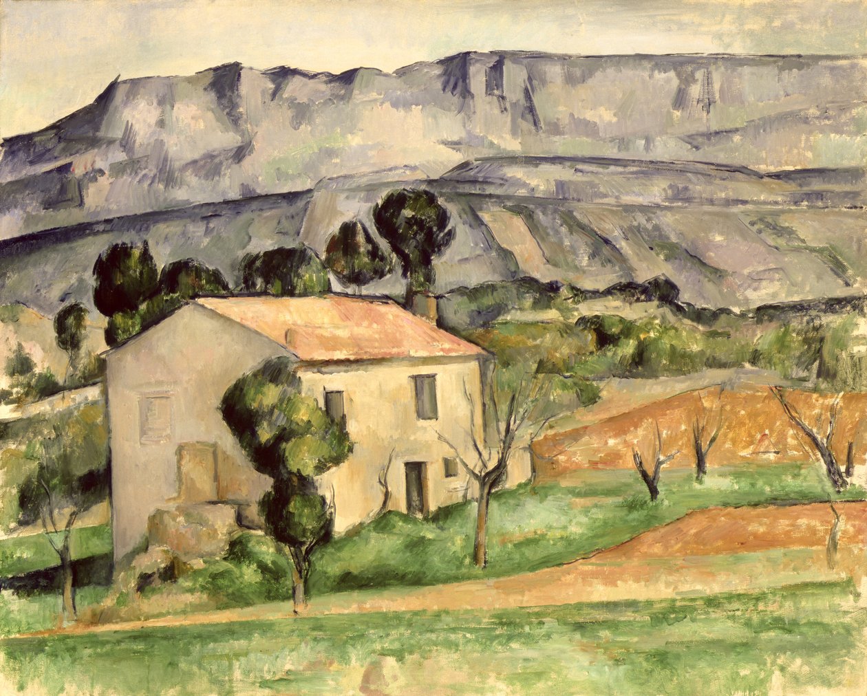 Talo Provencessa tekijältä Paul Cézanne