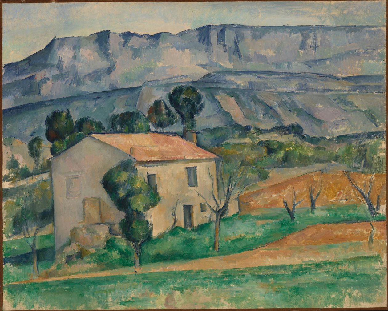 Talo Provencessa tekijältä Paul Cézanne