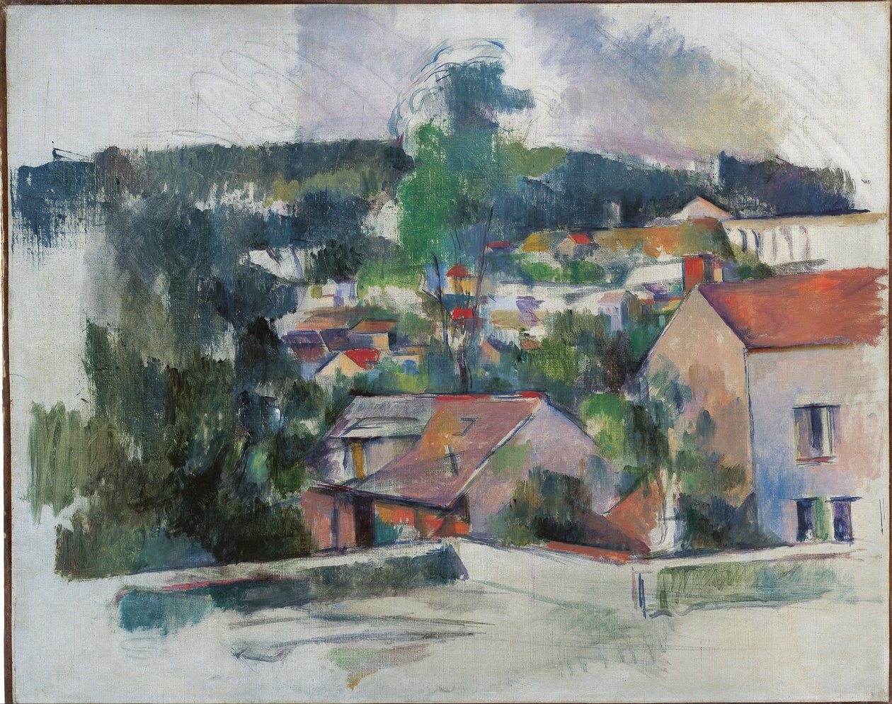 Maisema tekijältä Paul Cézanne