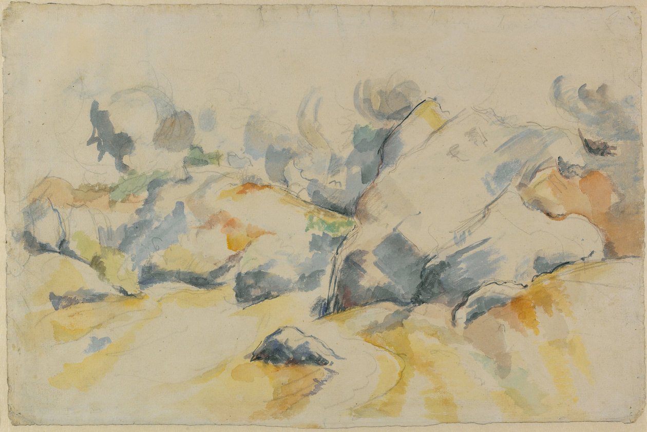 Maisema tekijältä Paul Cézanne