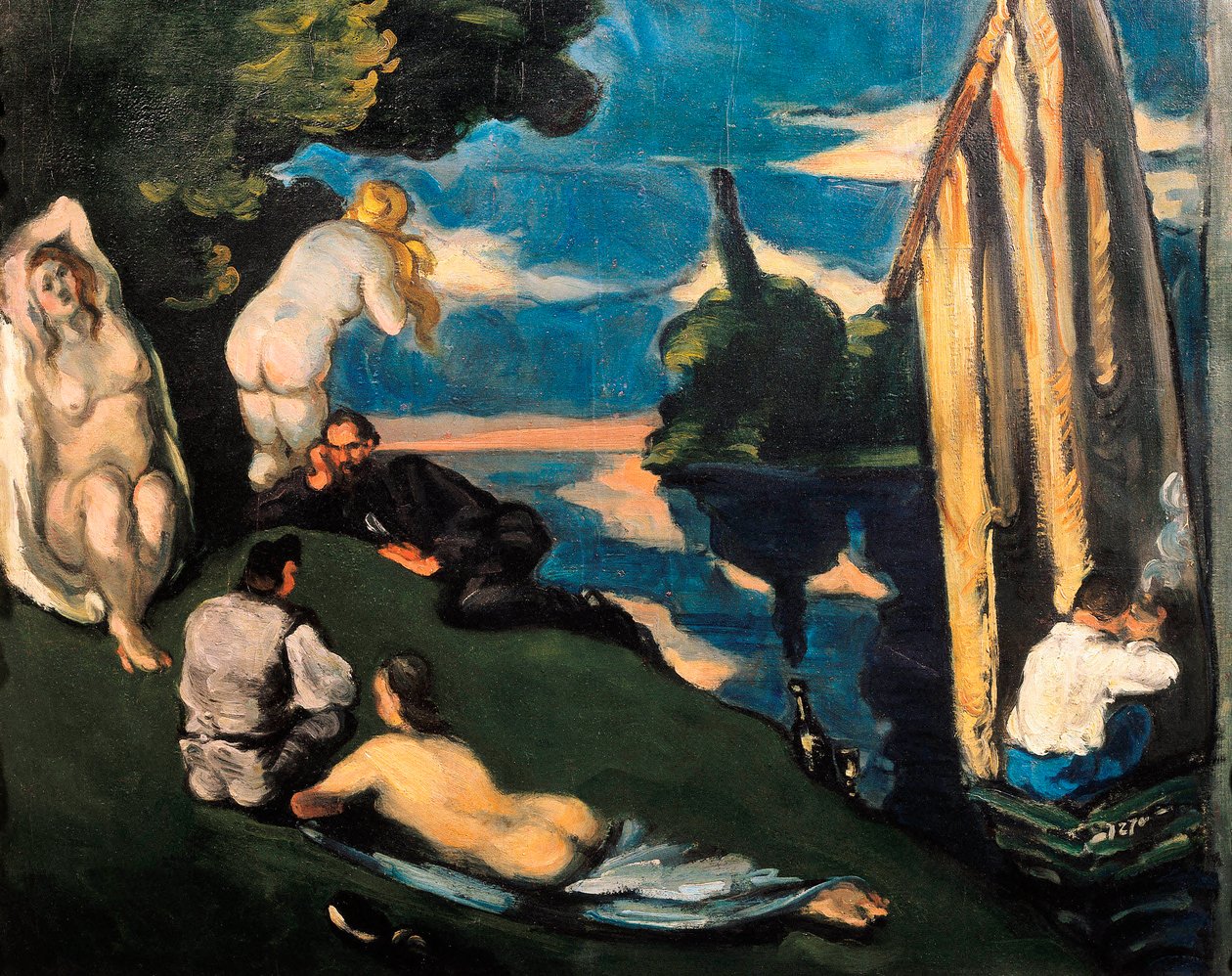Pastoraali tai idylli tekijältä Paul Cézanne