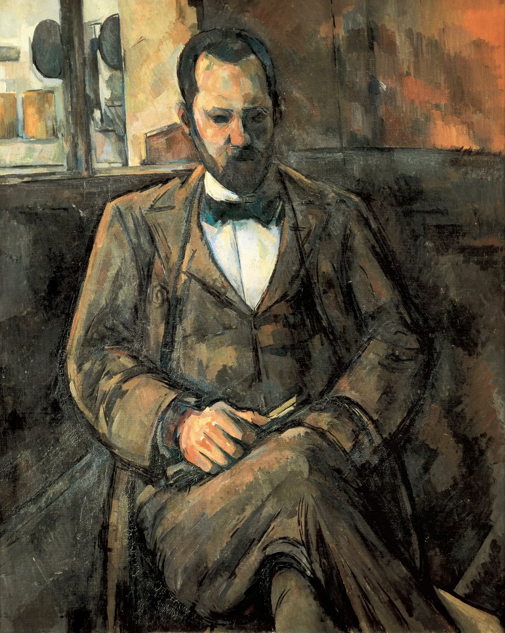 "Ambroise Vollardin muotokuva tekijältä Paul Cézanne
