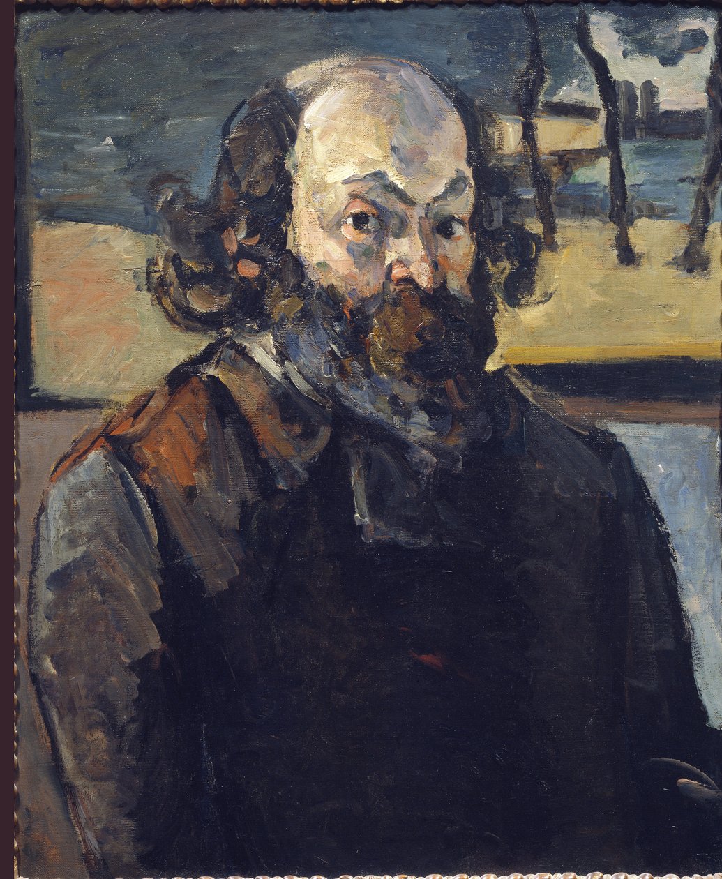 Omakuva - öljy kankaalle tekijältä Paul Cézanne