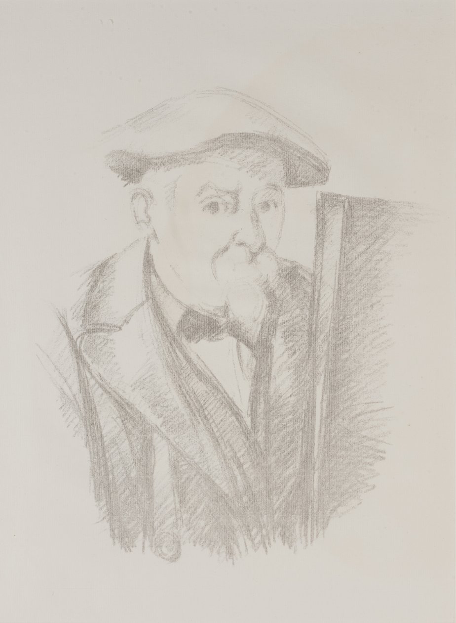Omakuva etualan edessä tekijältä Paul Cézanne