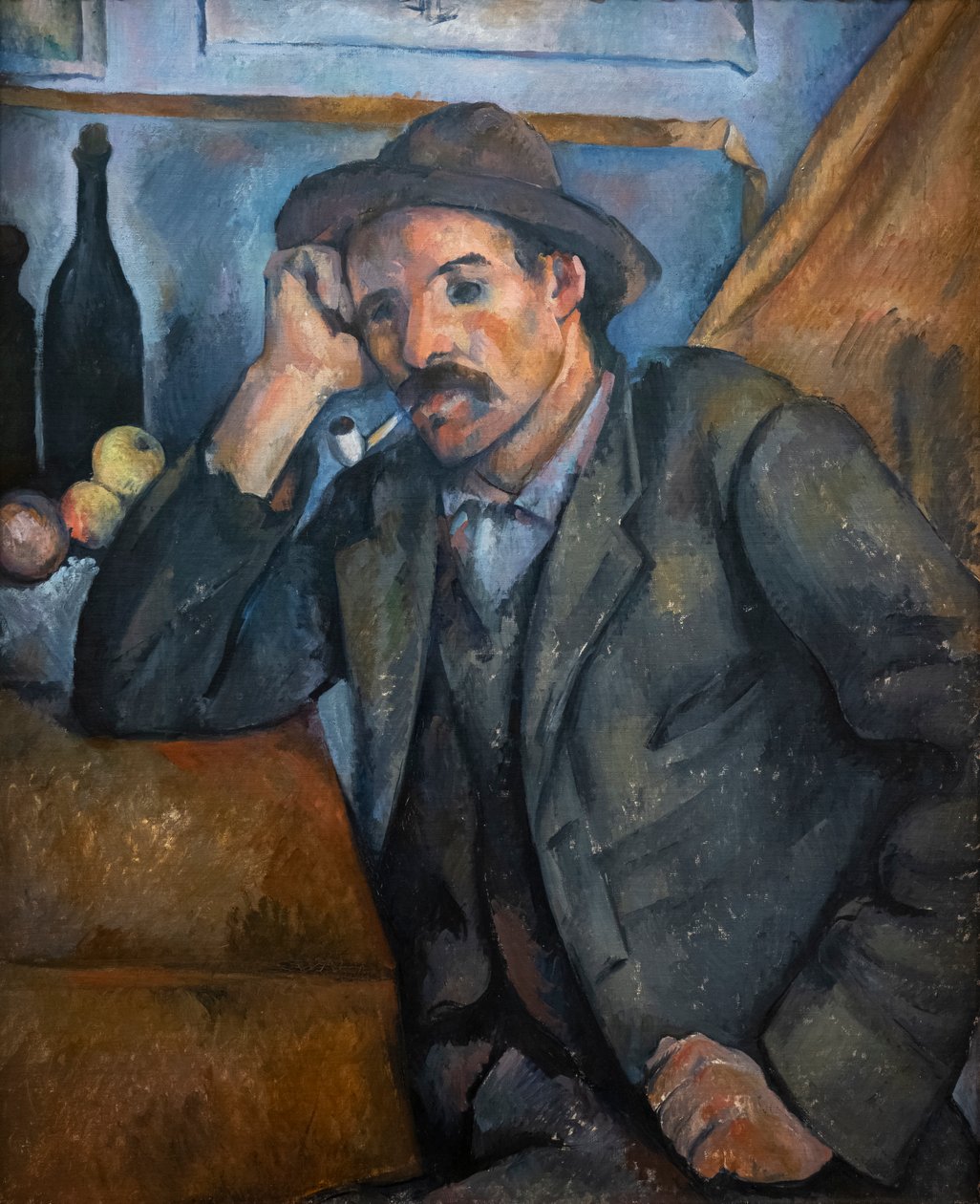 Tupakoitsija tekijältä Paul Cézanne