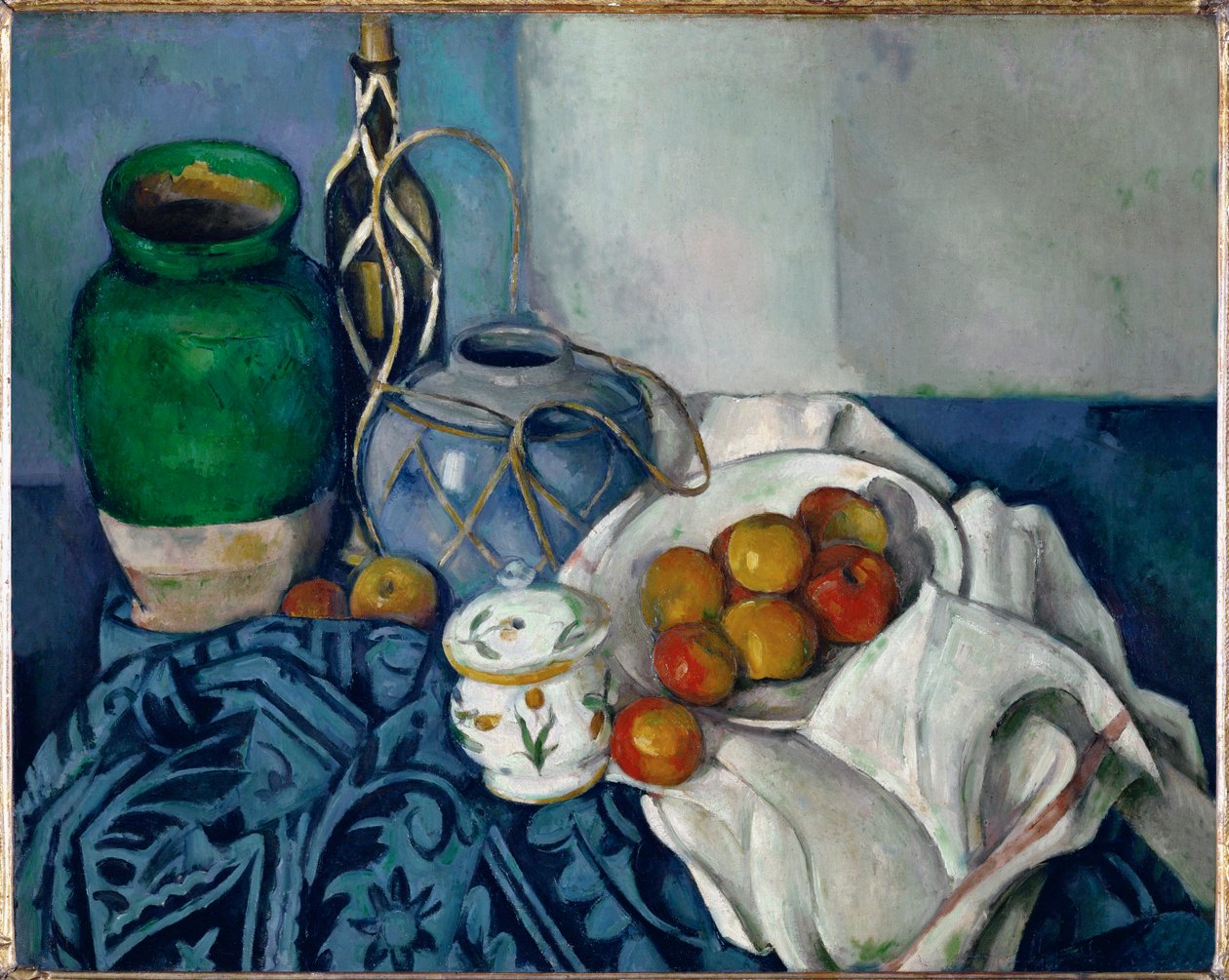 Asetelma omenoita (öljy kankaalle) tekijältä Paul Cezanne