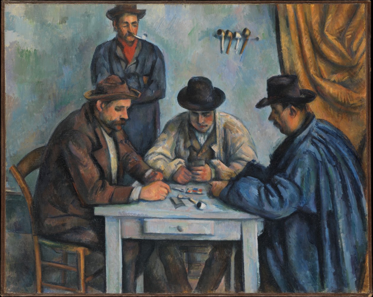 Kortinpelaajat tekijältä Paul Cézanne