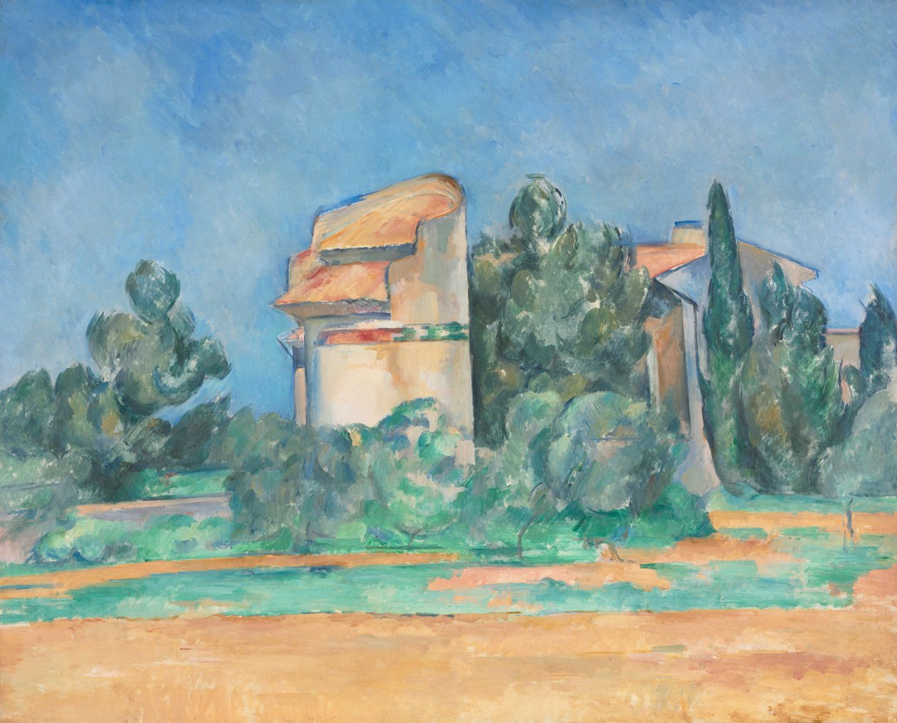 Pigeon Tower Bellevuessa tekijältä Paul Cézanne