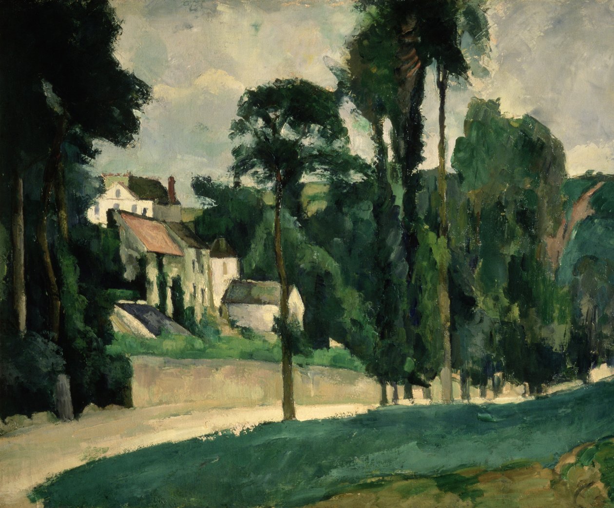 Tie Pontoisessa tekijältä Paul Cézanne