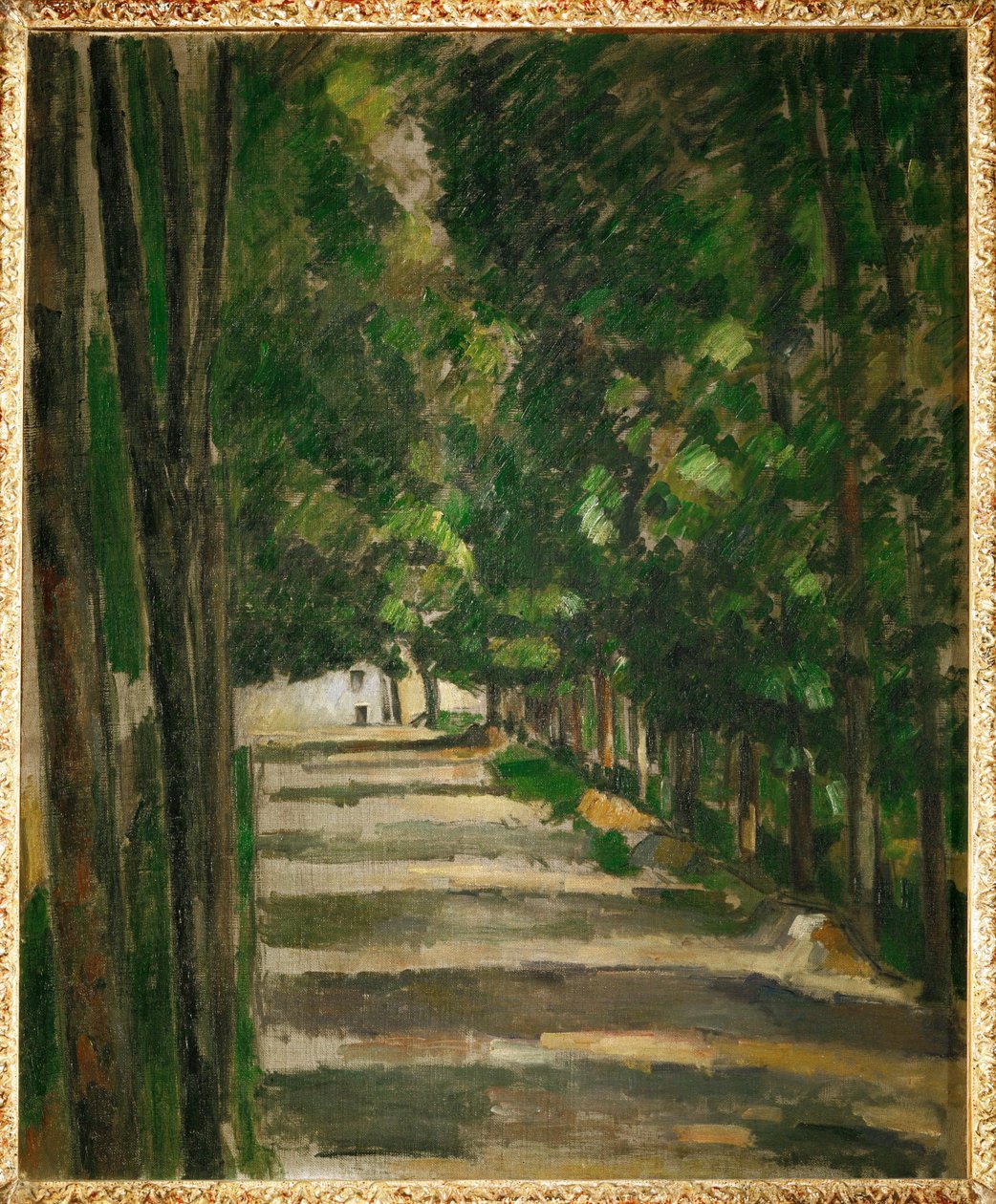 Avenue (öljy kankaalle) tekijältä Paul Cezanne