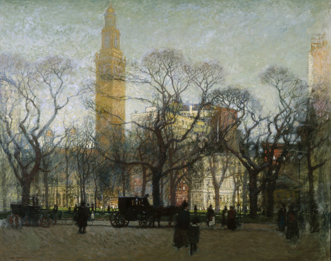 Iltapäivällä Madison Square tekijältä Paul Cornoyer