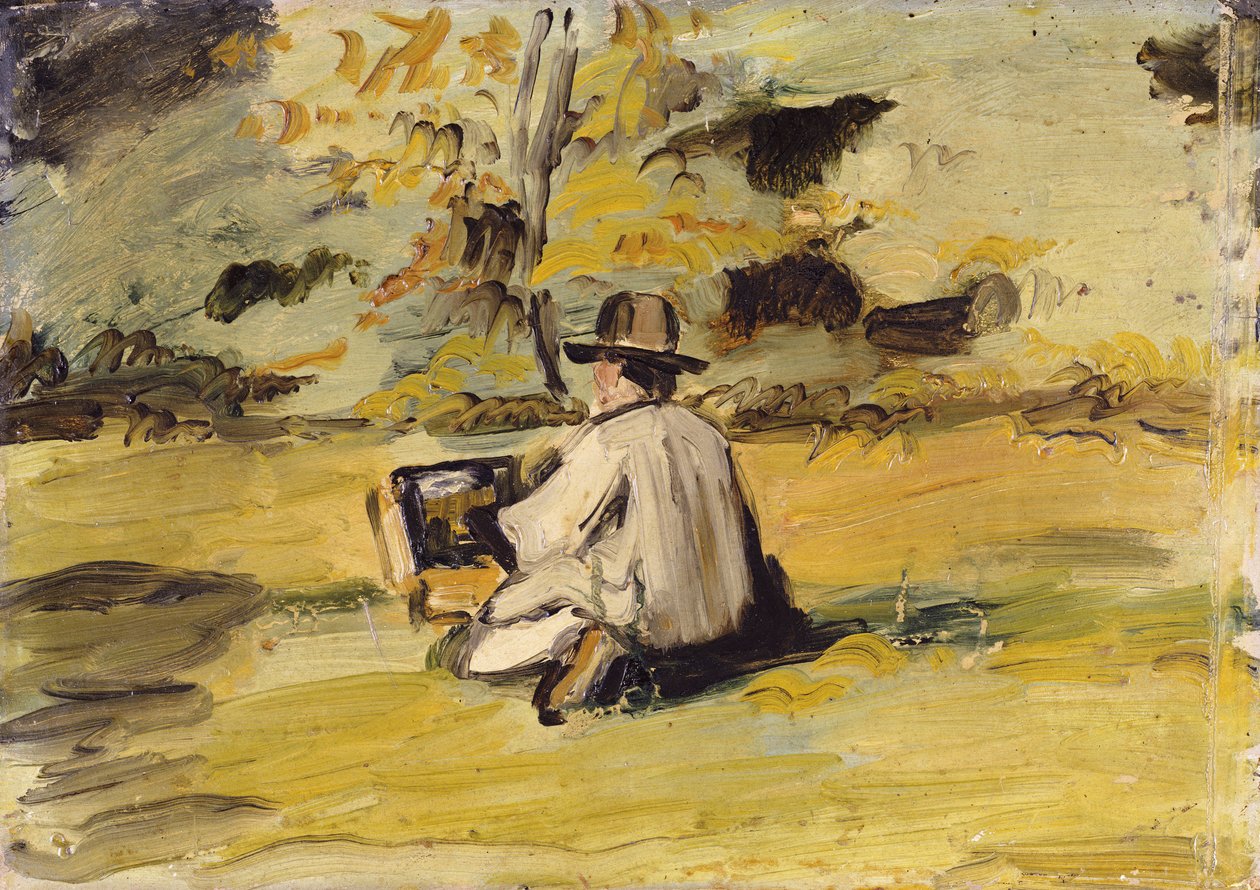 Taidemaalari töissä tekijältä Paul Cézanne
