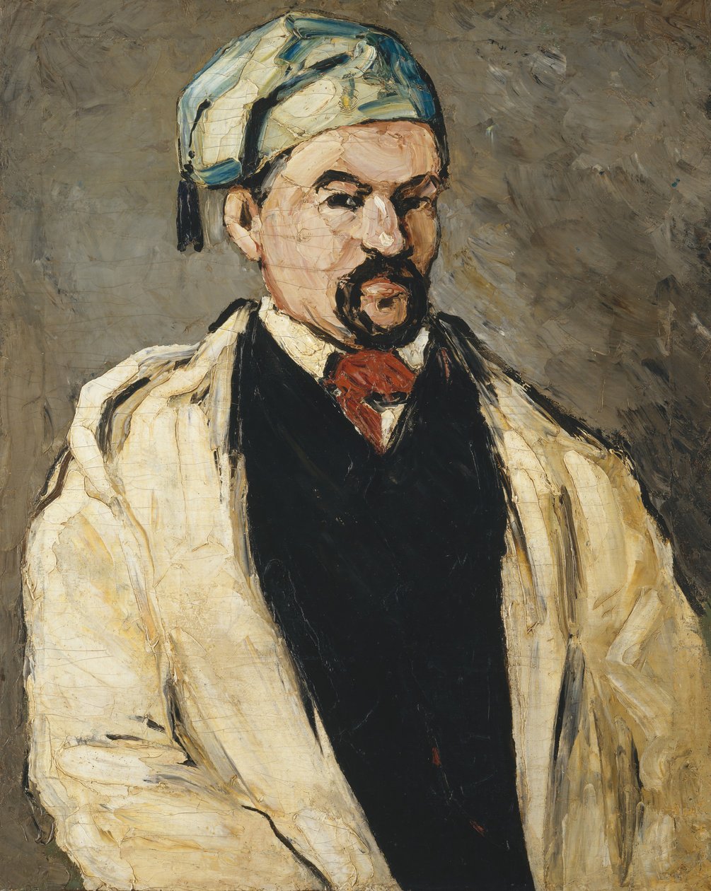 Antoine Dominique Sauveur Aubert syntynyt 1817, taiteilijasetä, 1866. tekijältä Paul Cézanne