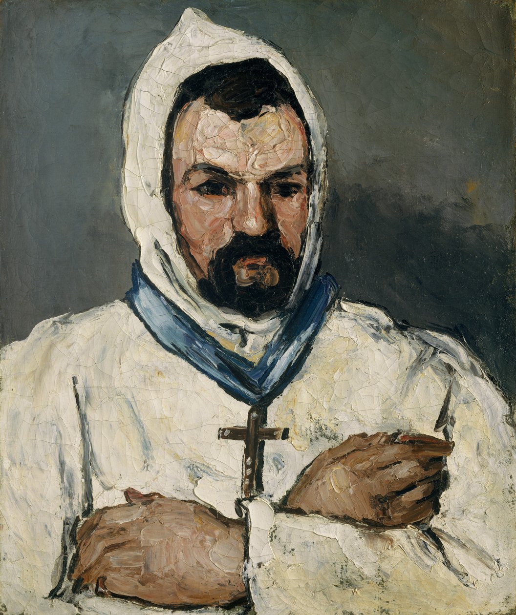 Antoine Dominique Sauveur Aubert s. 1817, taiteilijasetä, munkina, 1866. tekijältä Paul Cézanne