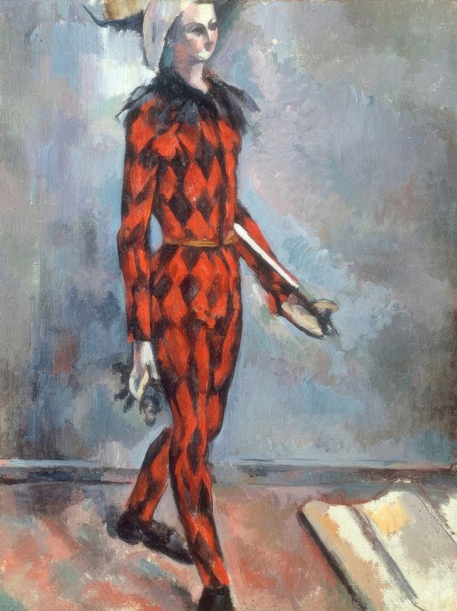 Arlequin tekijältä Paul Cézanne