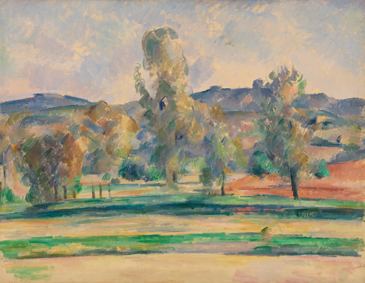 Syksyinen maisema tekijältä Paul Cézanne
