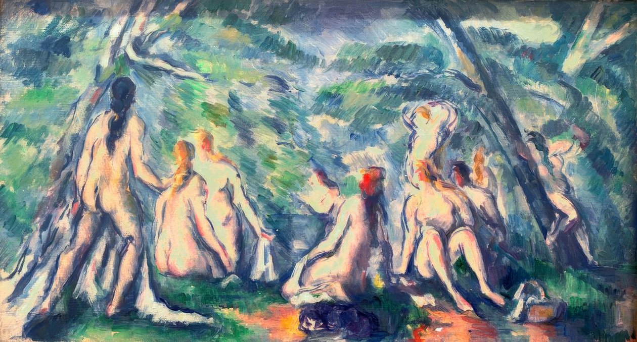 Uimarit tekijältä Paul Cézanne