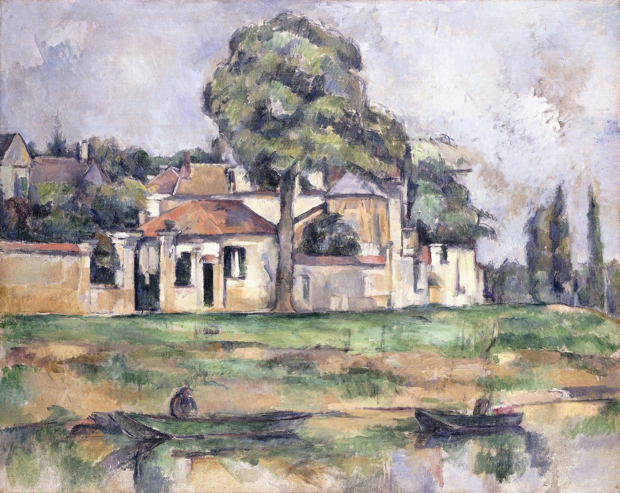 Banks of the Marne, 1888 tekijältä Paul Cézanne