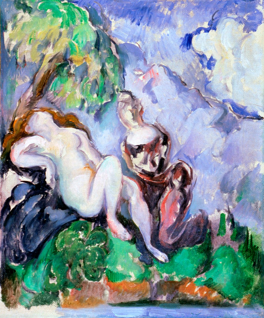 Bethsabee, 1885-1890 tekijältä Paul Cézanne