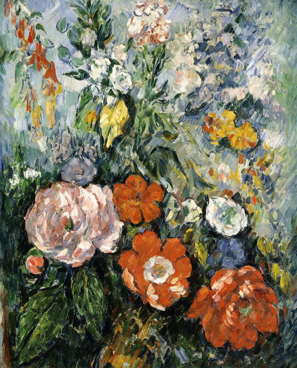 Kukkakimppu, 1879-1880 tekijältä Paul Cézanne