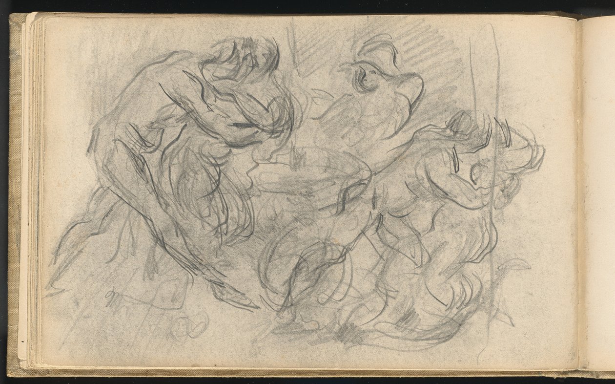 Karnevaalikohtaus tekijältä Paul Cézanne