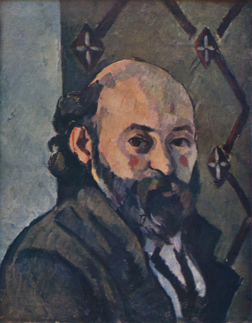 Cezanne Bald, 1891, 1937. tekijältä Paul Cézanne