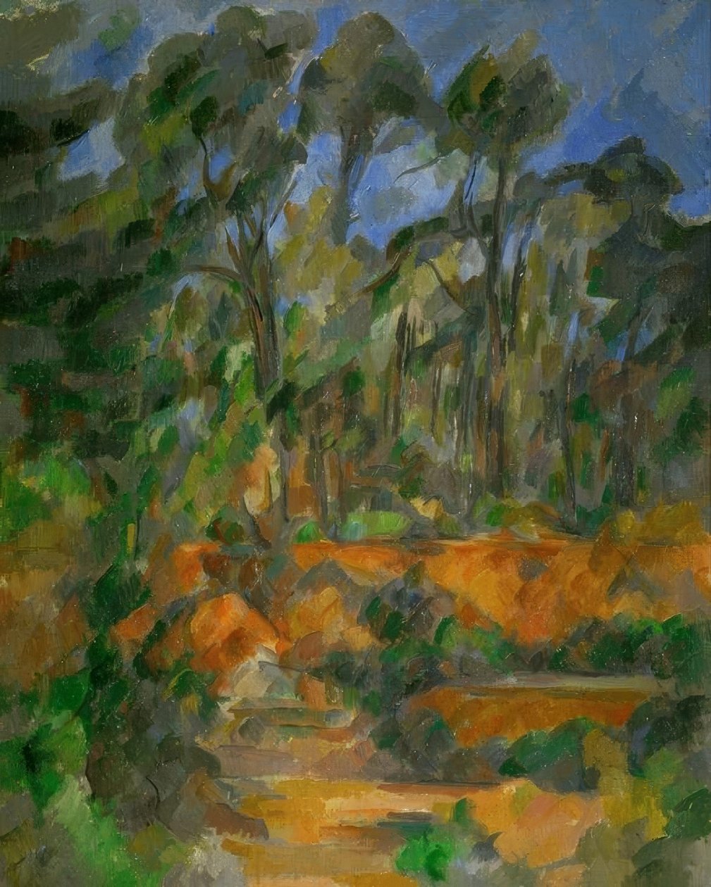 Clairière tekijältä Paul Cézanne