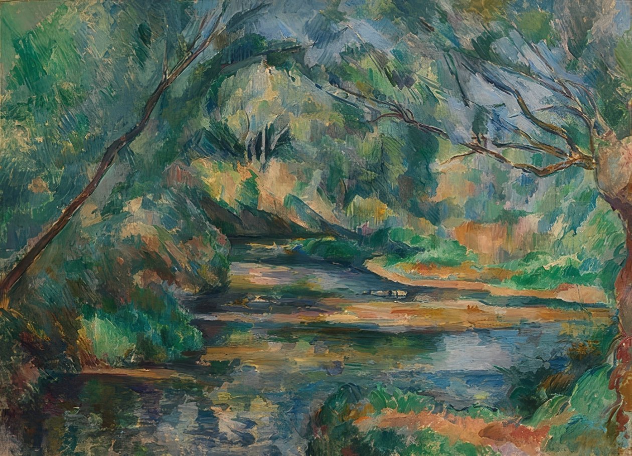 Puro. Noin 1895-1900 tekijältä Paul Cézanne