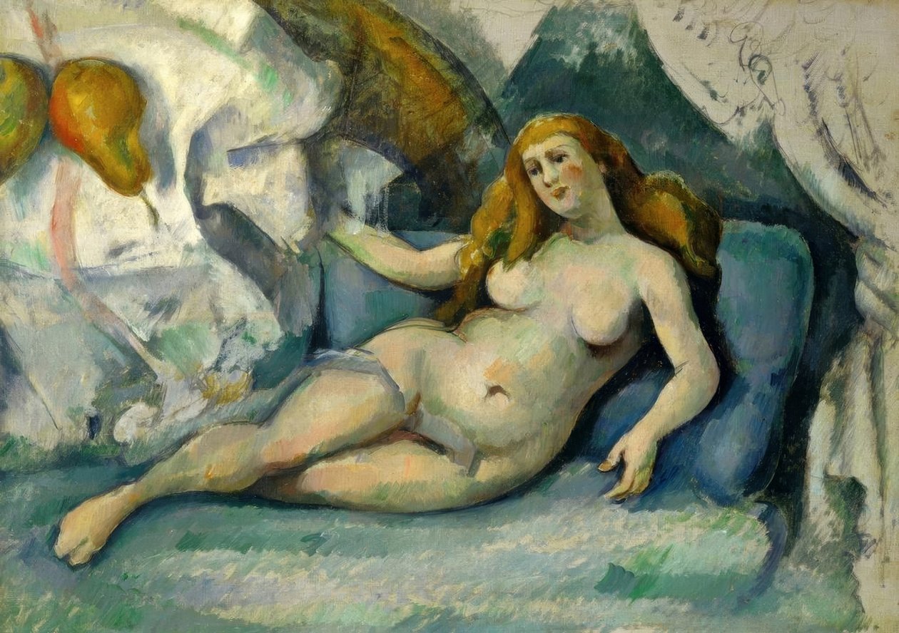Femme nue (Leda II?) tekijältä Paul Cézanne