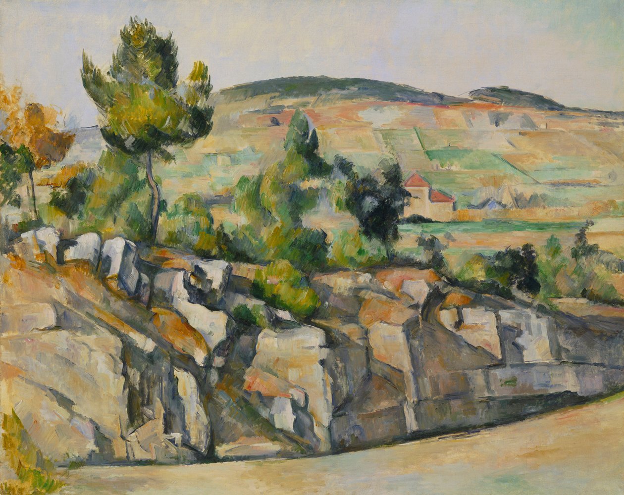 Ranska: La Route en Provence La Route en Provence La Route en Provence tekijältä Paul Cézanne