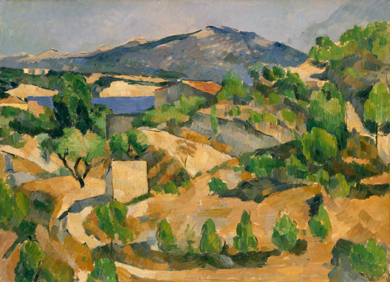 Ranska: Le Barrage de François Zola François Zolan pato François Zolan pato tekijältä Paul Cézanne