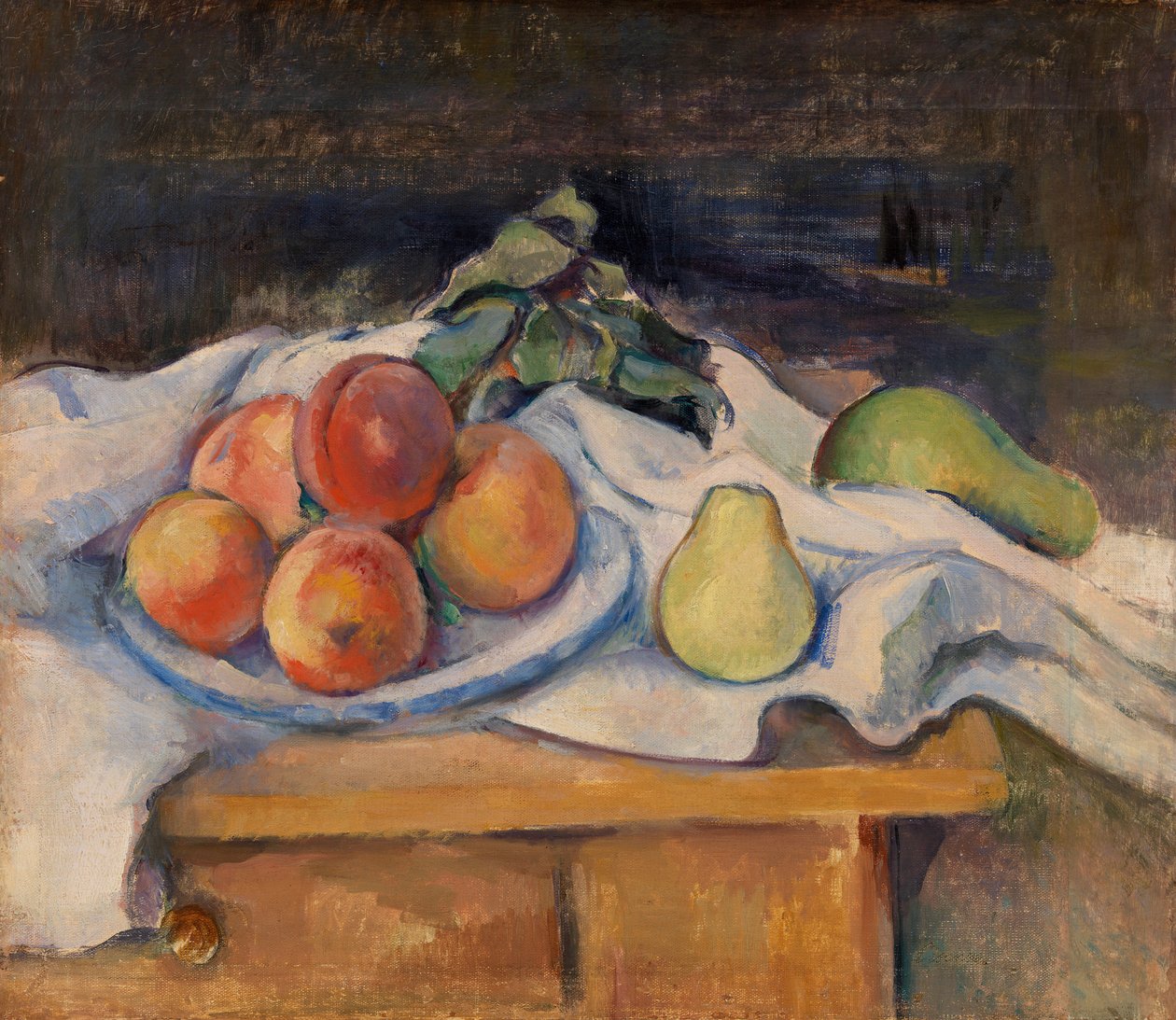 Hedelmiä pöydällä tekijältä Paul Cézanne