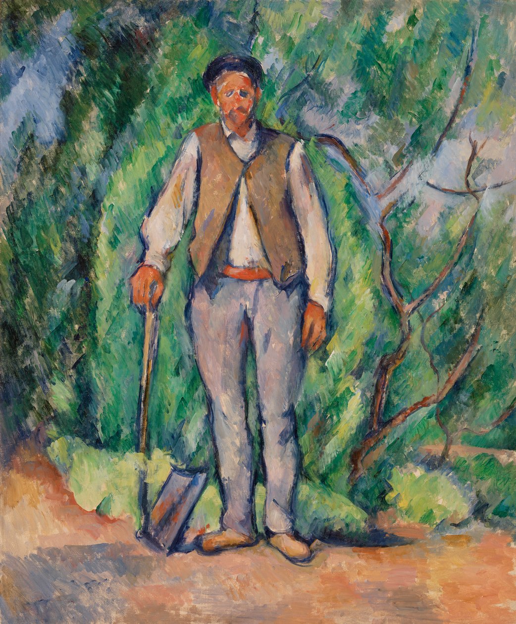 Puutarhuri (puutarhuri) tekijältä Paul Cézanne