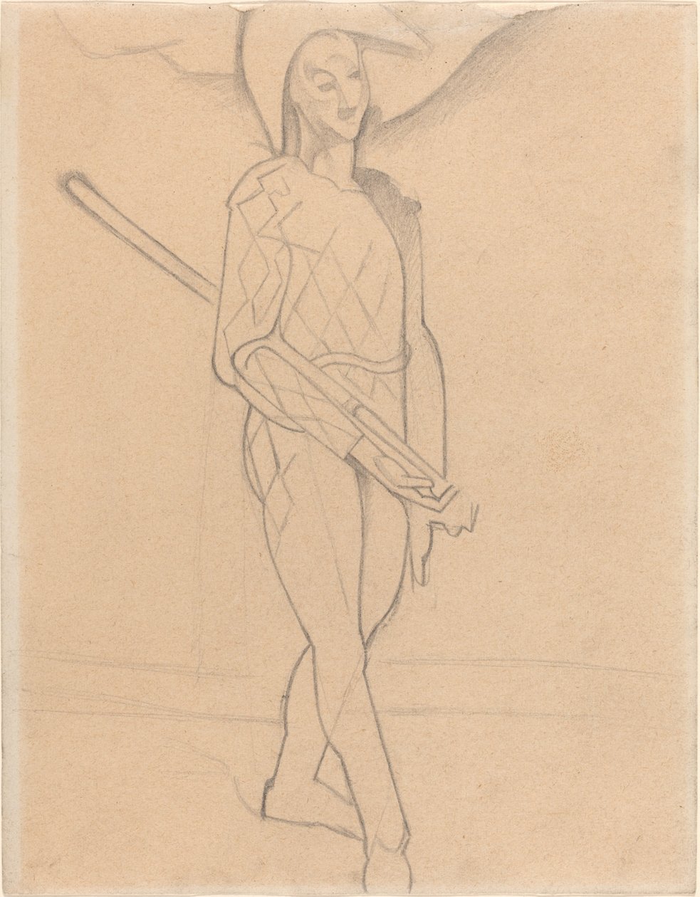 Harlekiini, 1916. tekijältä Paul Cézanne