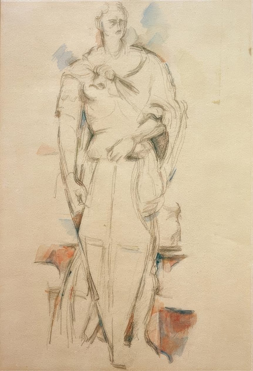 Pyhä Yrjö Donatellon jälkeen tekijältä Paul Cézanne