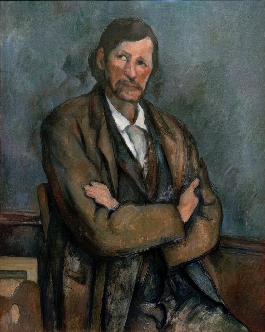 Homme aux bras croises tekijältä Paul Cézanne