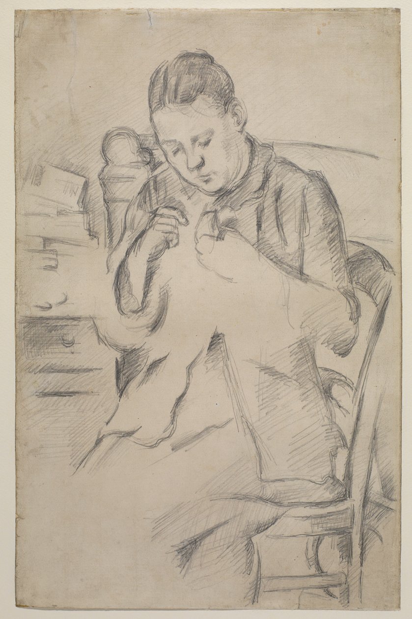 Hortense Fiquet tekijältä Paul Cézanne