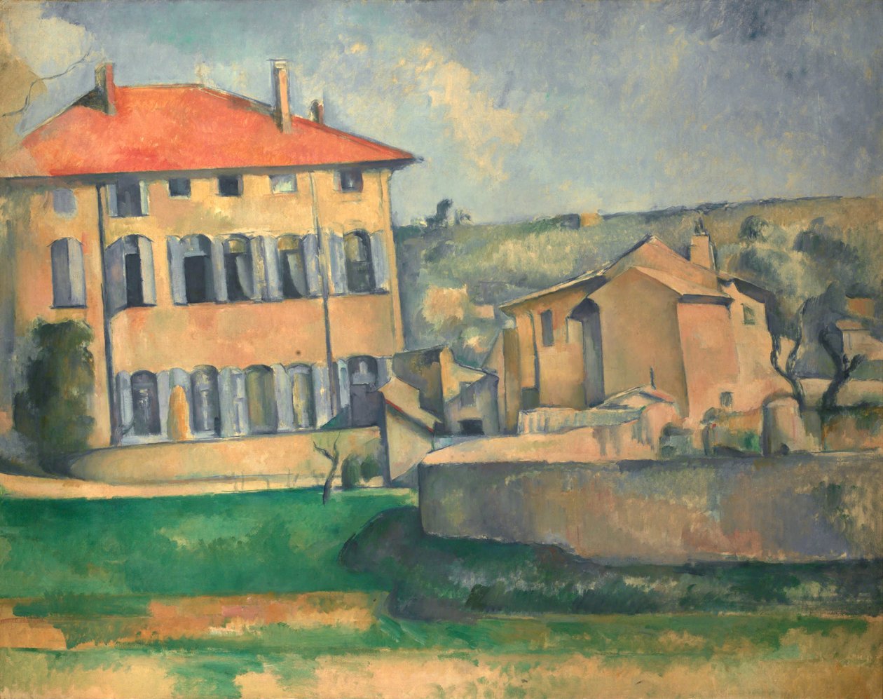 Talo Aixissa, 1885-1887 tekijältä Paul Cézanne
