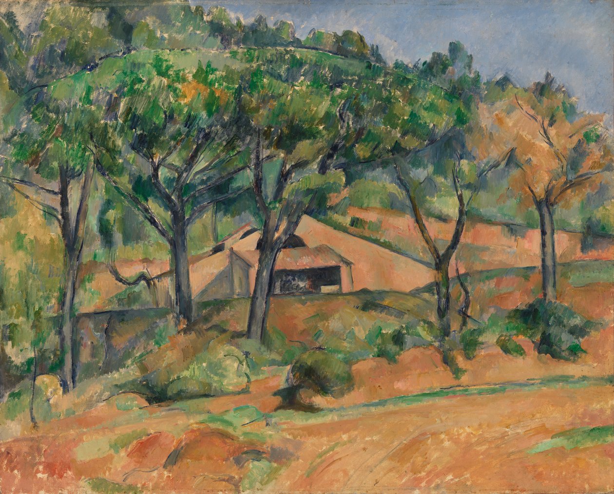 Talo Provencessa tekijältä Paul Cézanne