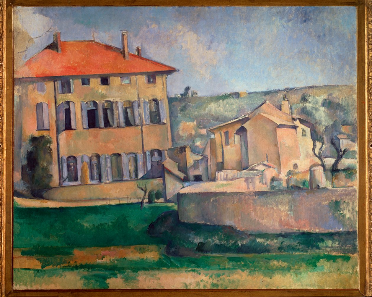 Jas de Bouffan (öljy kankaalle) tekijältä Paul Cézanne
