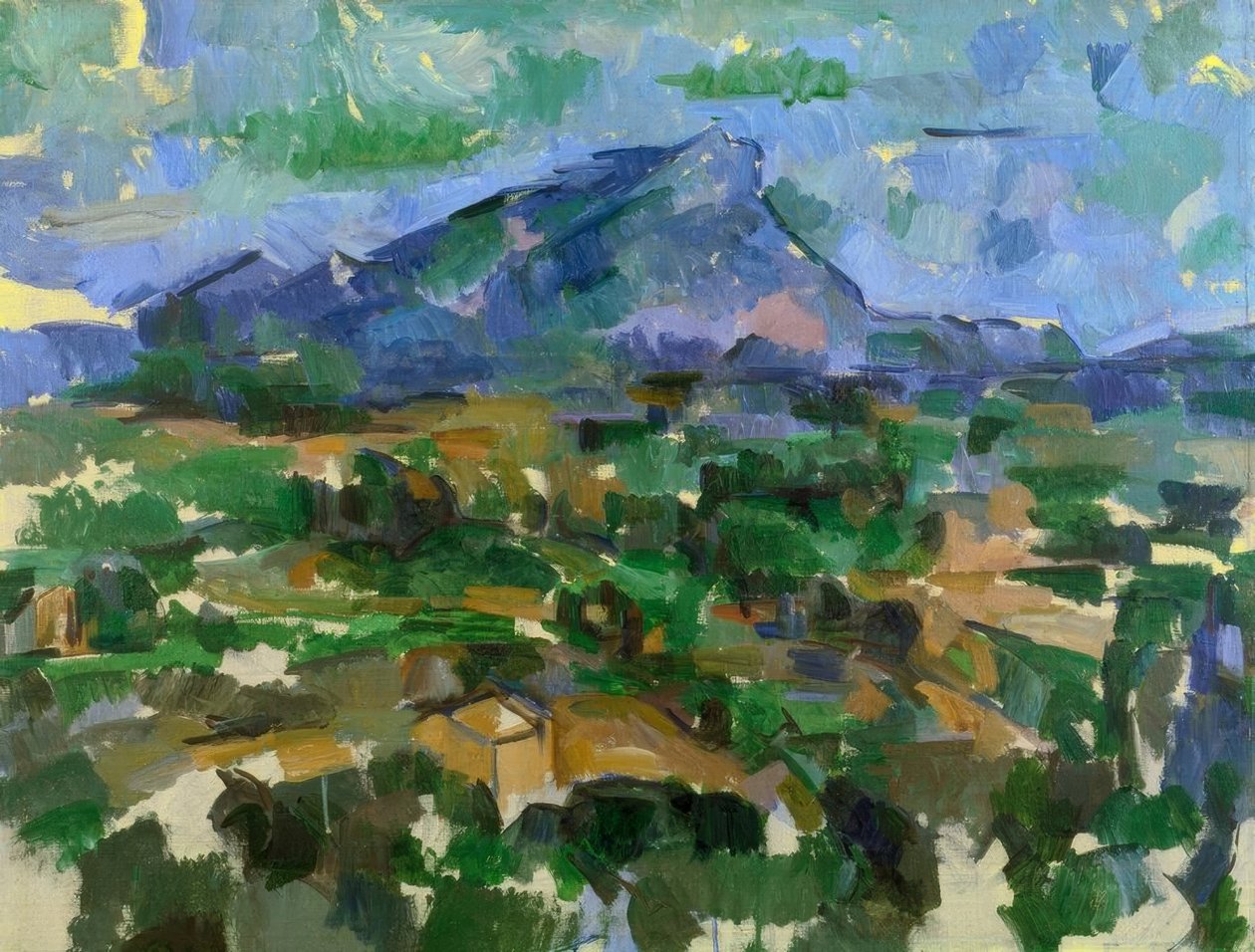 Sainte-Victoire-vuori tekijältä Paul Cézanne