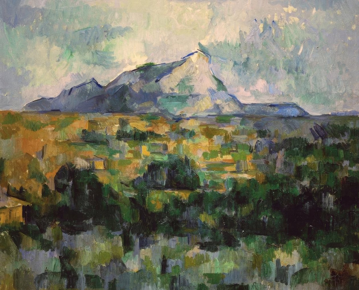 Sainte-Victoire-vuori tekijältä Paul Cézanne