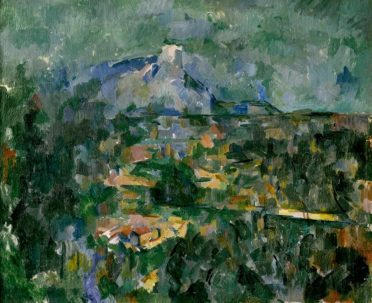Sainte-Victoire-vuori tekijältä Paul Cézanne