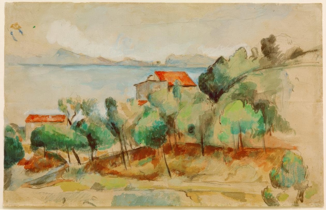 La baie de L’Estaque tekijältä Paul Cézanne